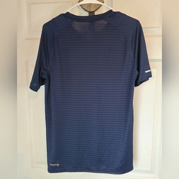 (159) Russell Athletics Training Dry-Power 360 Shirt, Size: Small Color: Blue - Picture 8 of 10